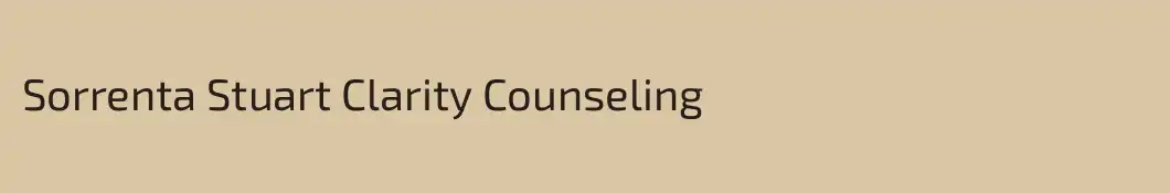 Sorrenta Stuart Clarity Counseling